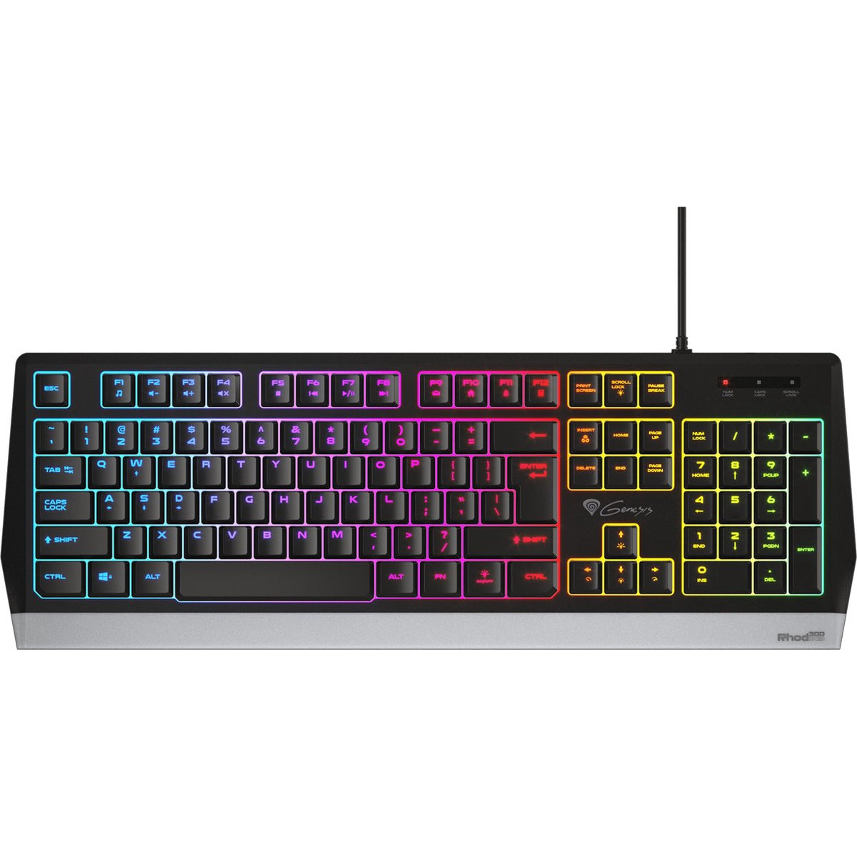 Genesis Rhod 300 RGB - Gaming Toetsenbord - QWERTY Genesis Rhod 300 RGB - Gaming Toetsenbord - QWERTY